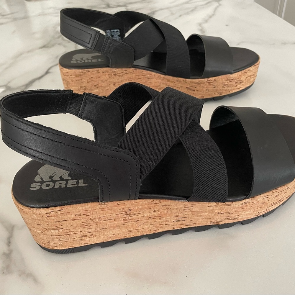 Sorel Sandals, women’s size 11, worn once